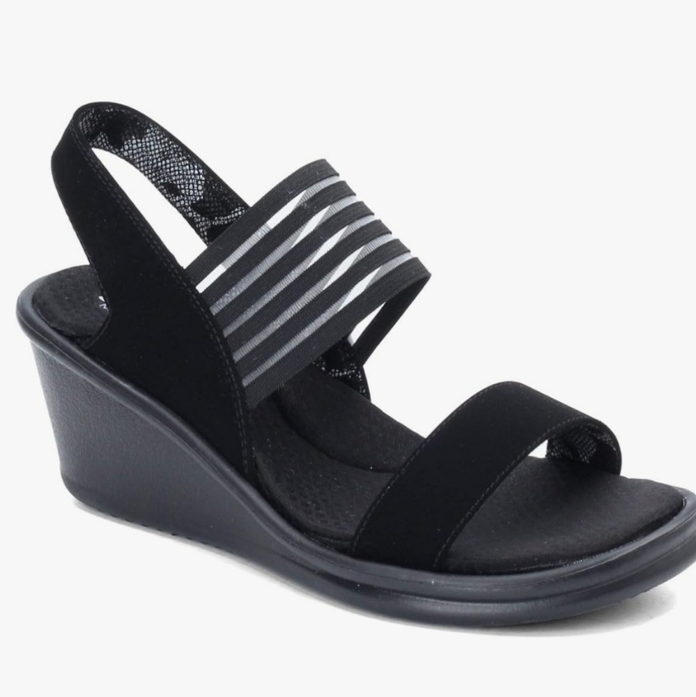 Skechers Cali Women's Rumblers Sci-Fi Wedge Sandal size 9